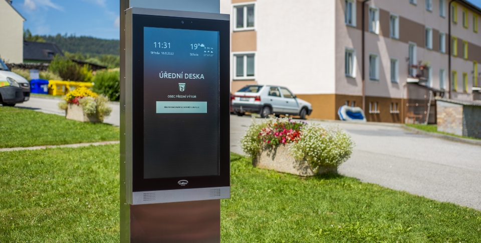 Elektronická úřední deska Přední Výtoň